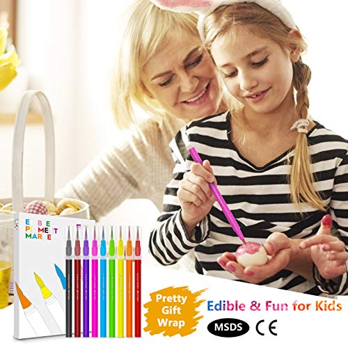 Food Coloring Marker Pens Valuetalks 9Pcs Edible Markers Food Gr