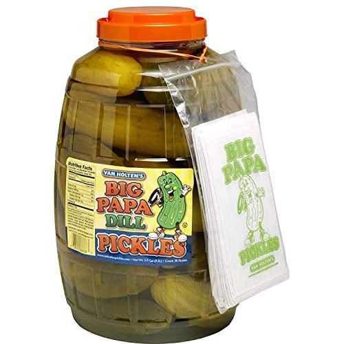 Van Holtens Big Papa Dill Pickles 30 Count