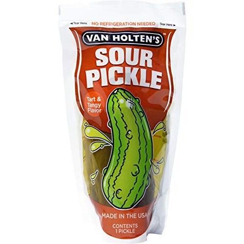 Van Holtens - Pickle-In-A-Pouch Jumbo Sour Pickles - 12 Pack