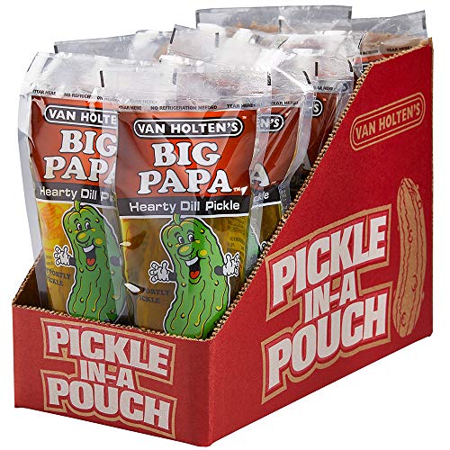 Van Holtens ,Big Papa Pickle, Dill Flavor, 1-Count Pack Of12