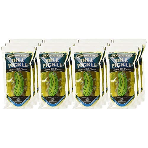 Van Holtens - Pickle-In-A-Pouch Jumbo Dill Pickles - 12 Pack