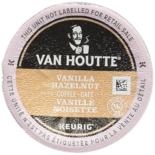 48 Count - Van Houtte Vanilla Hazelnut Flavored Coffee K Cup For
