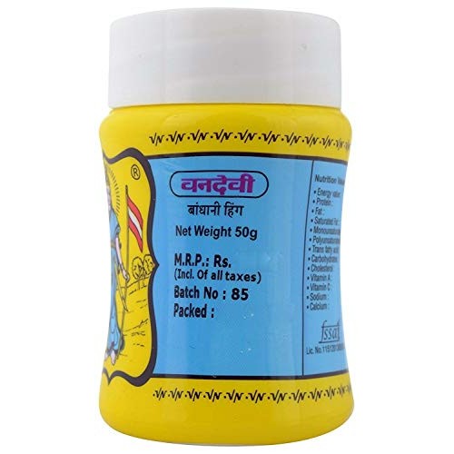 Vandevi Hing Compounded Asafoetida 3 X 50G1.75Oz Each