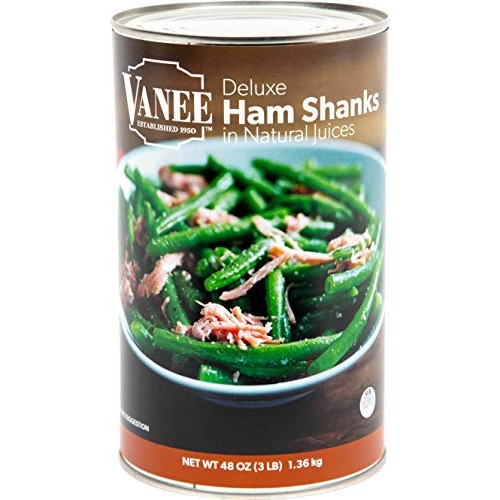 Vanee Ham Shanks In Natural Juices 48 Oz. 6 Pack