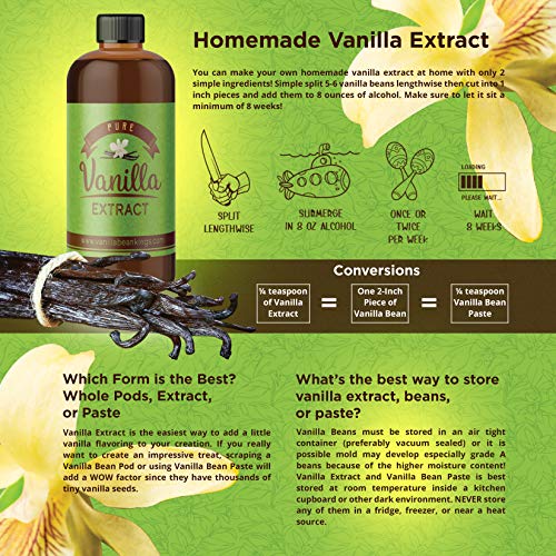 Pure Vanilla Bean Paste For Baking And Cooking - Gourmet Madagas