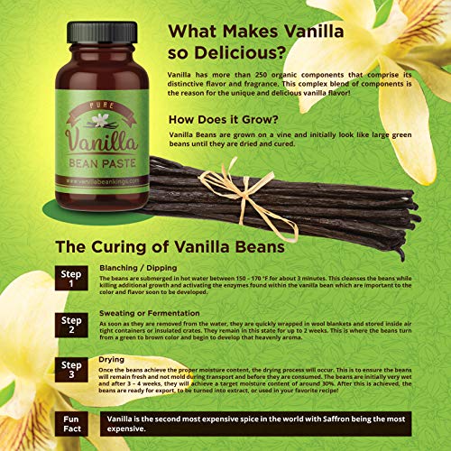 Pure Vanilla Bean Paste For Baking And Cooking - Gourmet Madagas