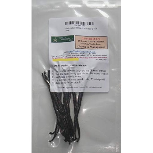 Vanilla Products Usa 10 Madagascar Bourbon Planifolia Extract Gr