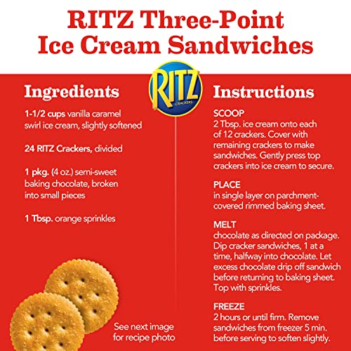 Oreo Cookies &Amp; Ritz Crackers Variety Pack, Family Size, 3 Packs