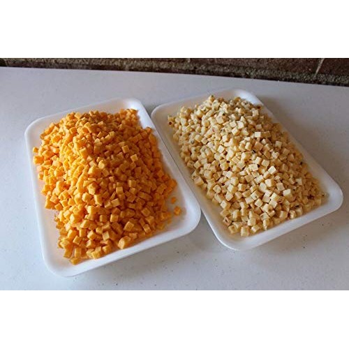 1 Lb ¼” Diced High Temp Cheese Cheddar-Pepper Jack,Summer Sausag