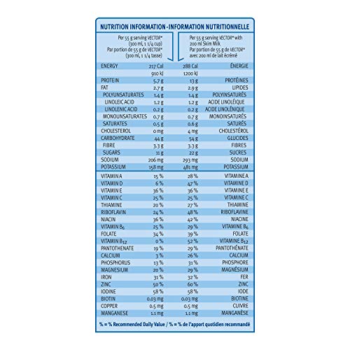 Kelloggs Vector Meal Replacement Cereal, Jumbo Size, 850G/30Oz
