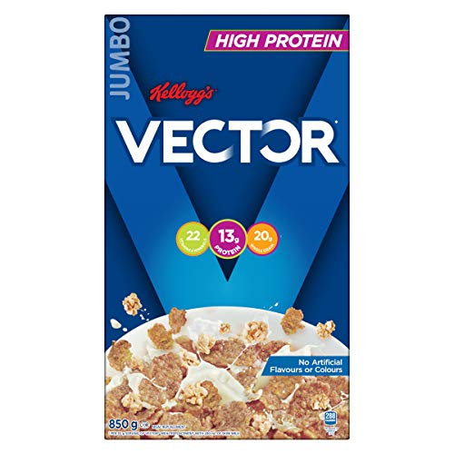 Kelloggs Vector Meal Replacement Cereal, Jumbo Size, 850G/30Oz