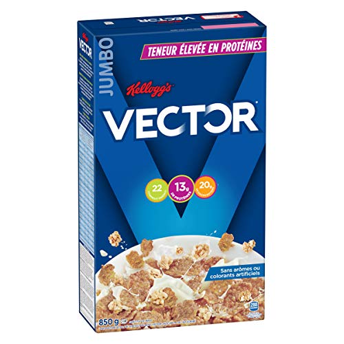 Kelloggs Vector Meal Replacement Cereal, Jumbo Size, 850G/30Oz