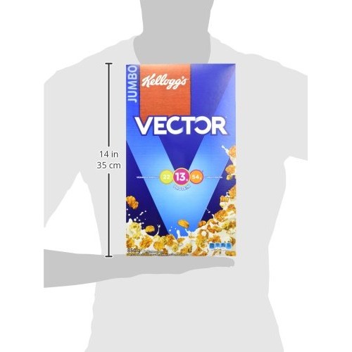 Kelloggs Vector Meal Replacement Cereal, Jumbo Size, 850G/30Oz