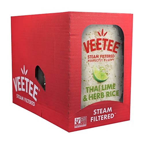 Veetee Thai Lime And Herb - 2 Minute Rice Microwavable Meals - I