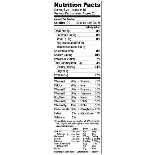 Vega One All-In-One Nutritional Shake Vanilla Chai Tub, 30.8Oz