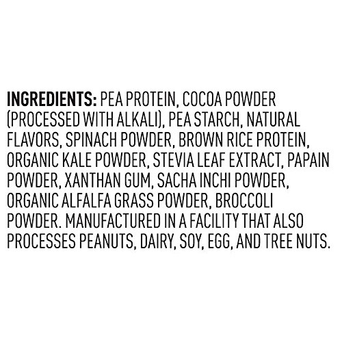 Vega Protein &Amp; Greens Chocolate 25 Servings, 28.7 Ounce - Plan