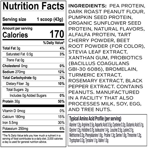 Vega Sport Premium Protein, Peanut Butter 19 Servings, 28.7 Oz