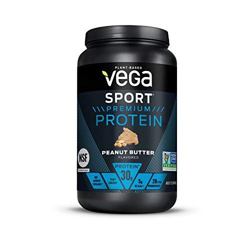 Vega Sport Premium Protein, Peanut Butter 19 Servings, 28.7 Oz