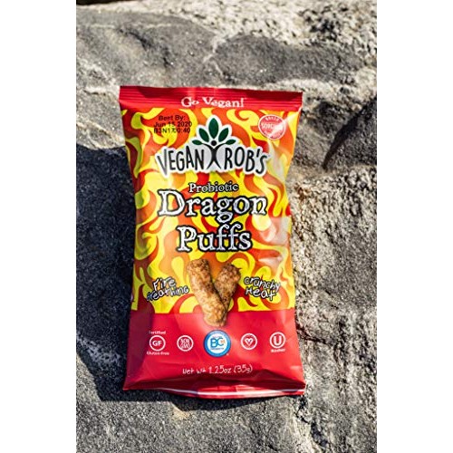 Vegan Robs Puffs, Probiotic Dragon, 21 Oz