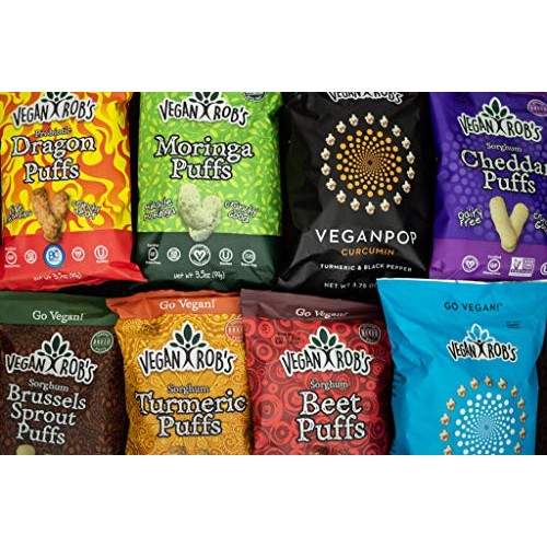 Vegan Robs Puffs, Probiotic Dragon, 21 Oz