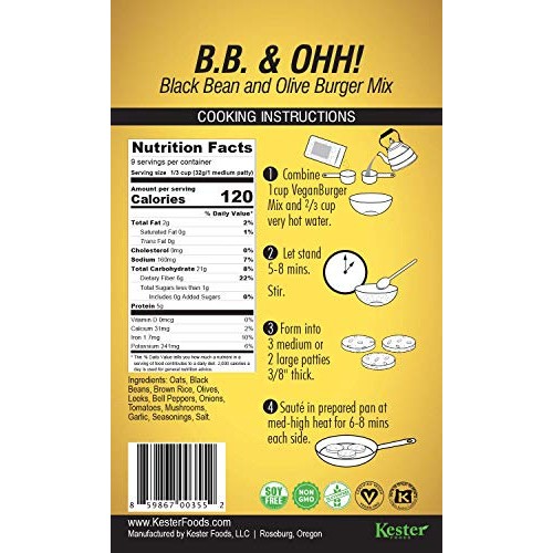 Vegan Burger 4-Pack - Veggie Six, B.B. &Amp; Ohh!, Vege Caliente, &Amp;