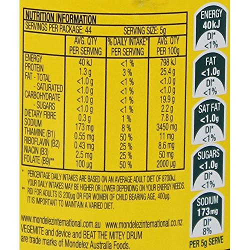 Vegemite Value Pack 2 X 220 Gram Jar