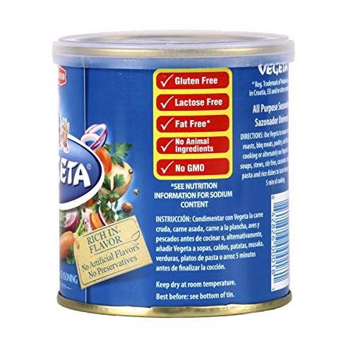 Podravka Vegeta Gourmet All Purpose Seasoning Mix Mix, Can 8.8 O