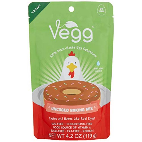The Vegg - Vegan Egg Baking Mix - 4.2 Oz 34 Eggs