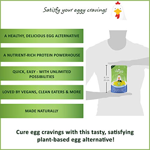 The Vegg - Vegan Power Scramble Mix - 3.8 Oz 8 Veggs