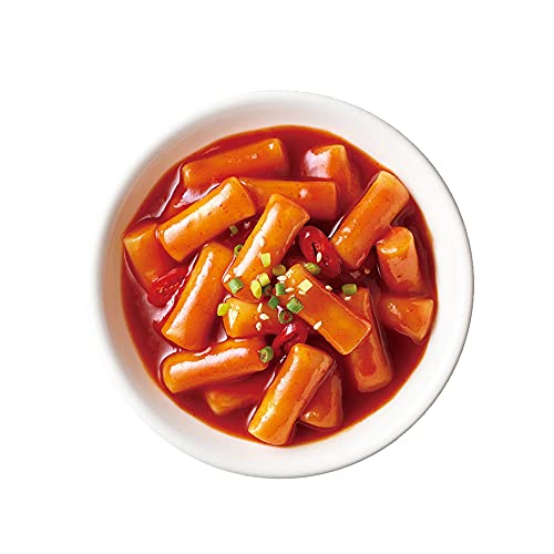 Hot Topokki Korean Rice Cake Instant Cup Of 2 Korean Snack Veg