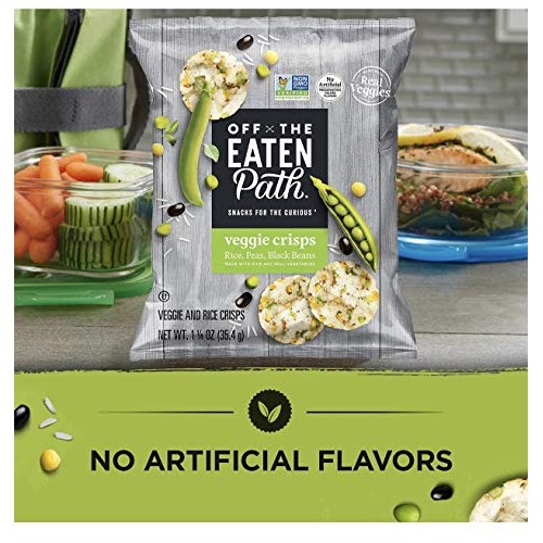 Off The Eaten Path Veggie Crisps Mix 2 Flavor Variety Pack 1.25