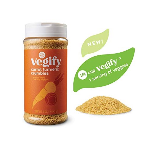 Vegify Orange Carrot With Turmeric Crumbles | Add A Serving Of V