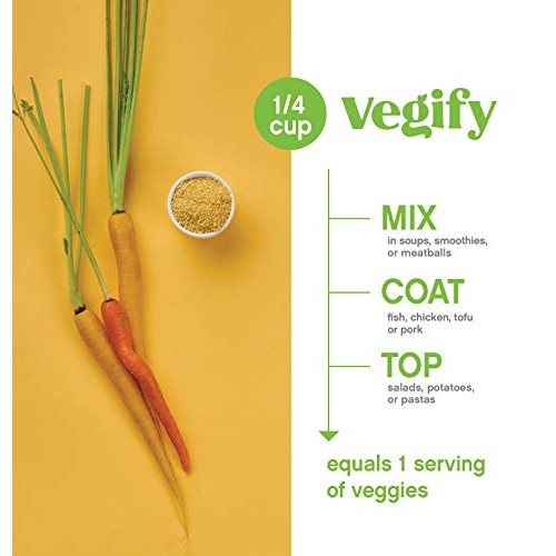 Vegify Orange Carrot With Turmeric Crumbles | Add A Serving Of V