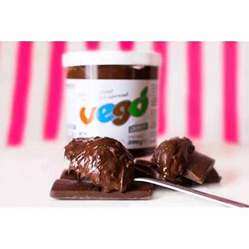 VEGO Organic Fine Hazelnut Crunchy Chocolate Spread, 200 GR