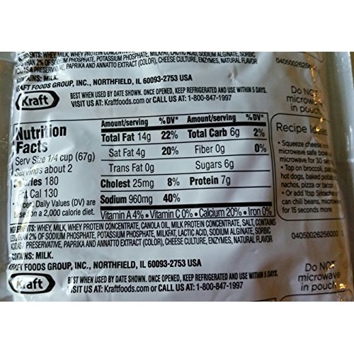 Velveeta Cheese Sauce - 4 4 Oz Packets Velveeta Cheese Sauce - 4 4 Oz Packets