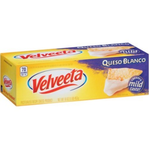 Kraft Velveeta Queso Blanco Cheese 16 Oz
