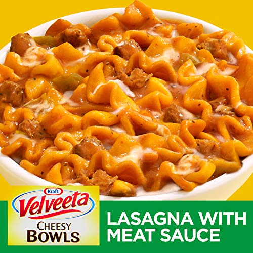 Velveeta Cheesy Bowls Lasagna With Meat Sauce 9 Oz Box