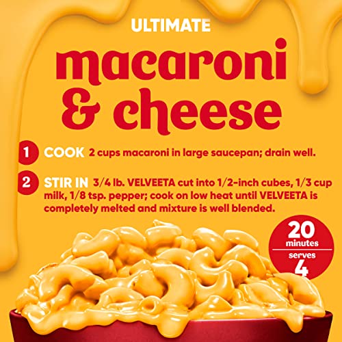 Velveeta Fresh Packs Original Cheese, 5 ct Blocks