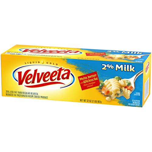 Velveeta Made With 2% Milk Cheese, 32 Oz Box Pack Of 3