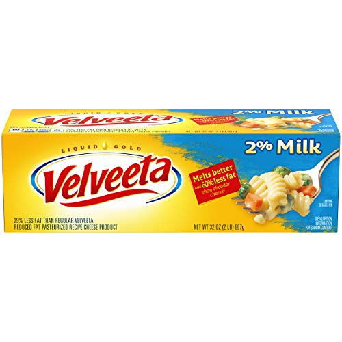 Velveeta Made With 2% Milk Cheese, 32 Oz Box Pack Of 3