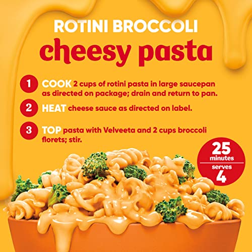 Velveeta Original Cheese Sauce 4 Oz Pouches, 3 Count