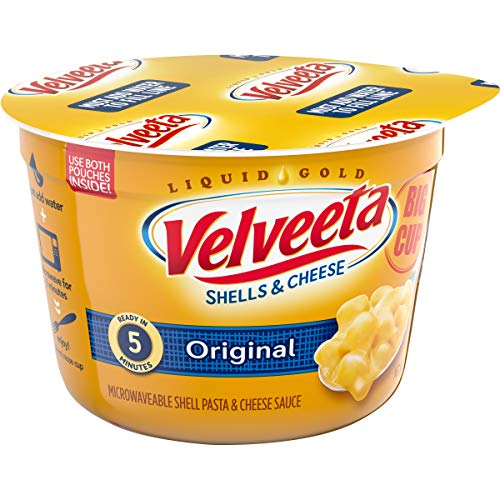Velveeta Original Easy Mac Shells And Cheese Big Cup 8 Microwav