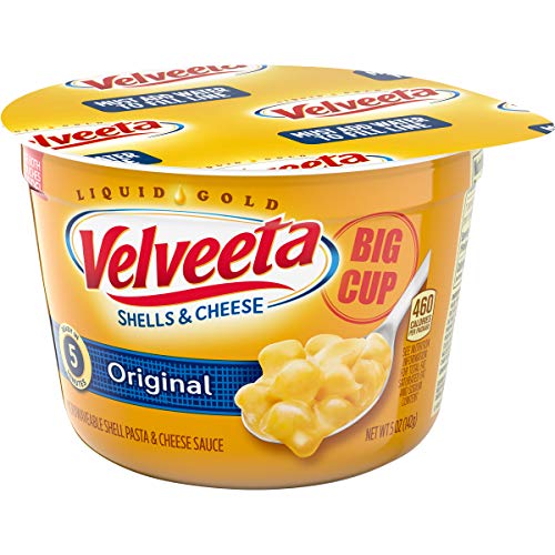Velveeta Original Easy Mac Shells And Cheese Big Cup 8 Microwav
