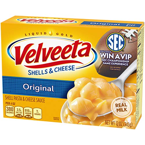Velveeta Shells &Amp; Cheese Dinner, 12-Ounce Boxes Pack Of 6