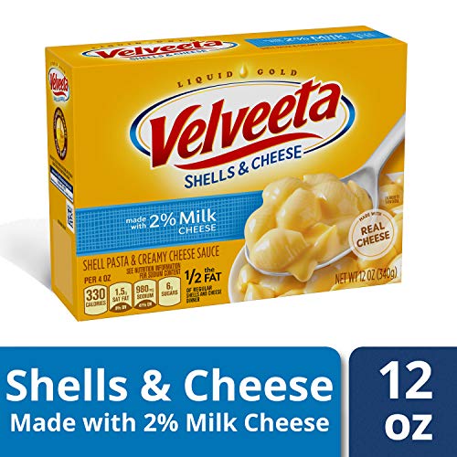 Velveeta Shells &Amp; Cheese With Milk 12Oz Boxes, Pack Of 6