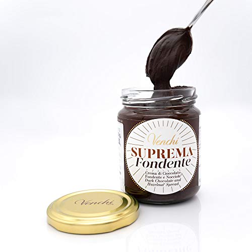 Venchi Suprema 75% Dark Chocolate Hazelnut Spread 8.81oz
