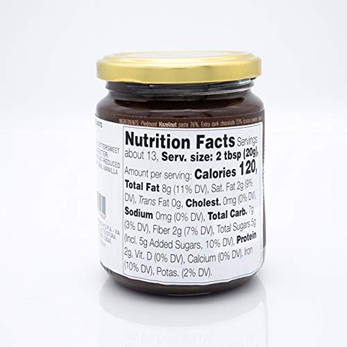 Venchi Suprema 75% Dark Chocolate Hazelnut Spread 8.81oz