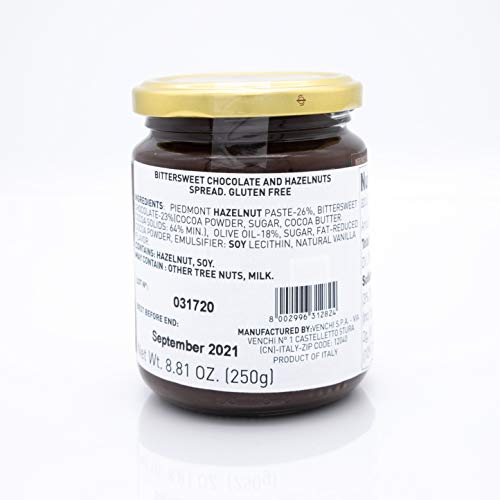Venchi Suprema 75% Dark Chocolate Hazelnut Spread 8.81oz