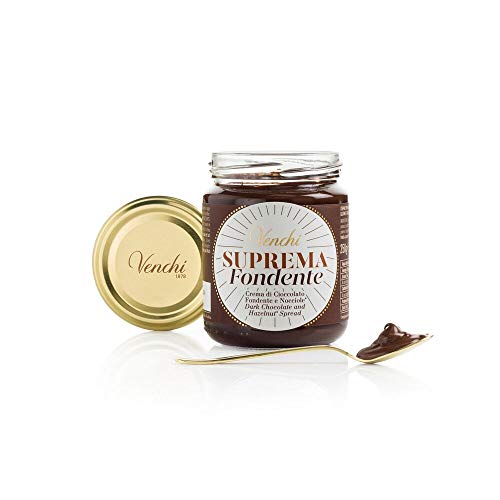 Venchi Suprema 75% Dark Chocolate Hazelnut Spread 8.81oz