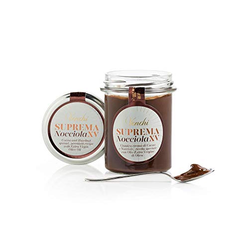 Venchi Suprema XV Milk Chocolate Hazelnuts Spread with Extra Vir...